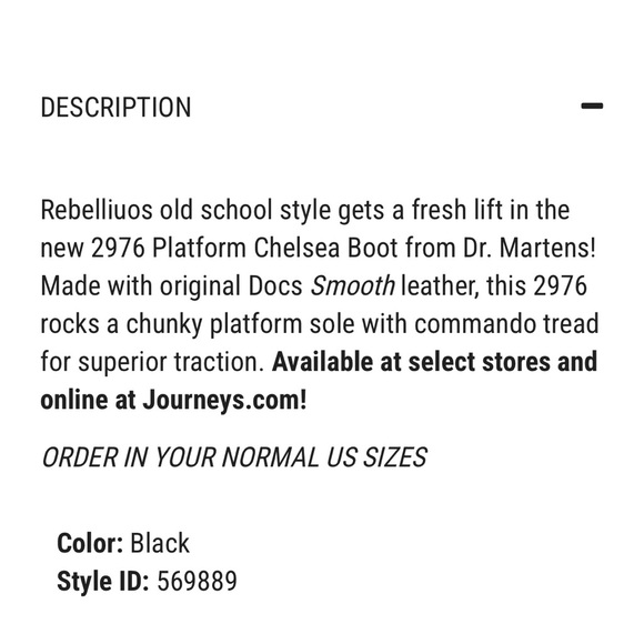 Dr. Marten Quad 2976 Chelsea Boot sz 39 (8.5 women’s) - Picture 9 of 10